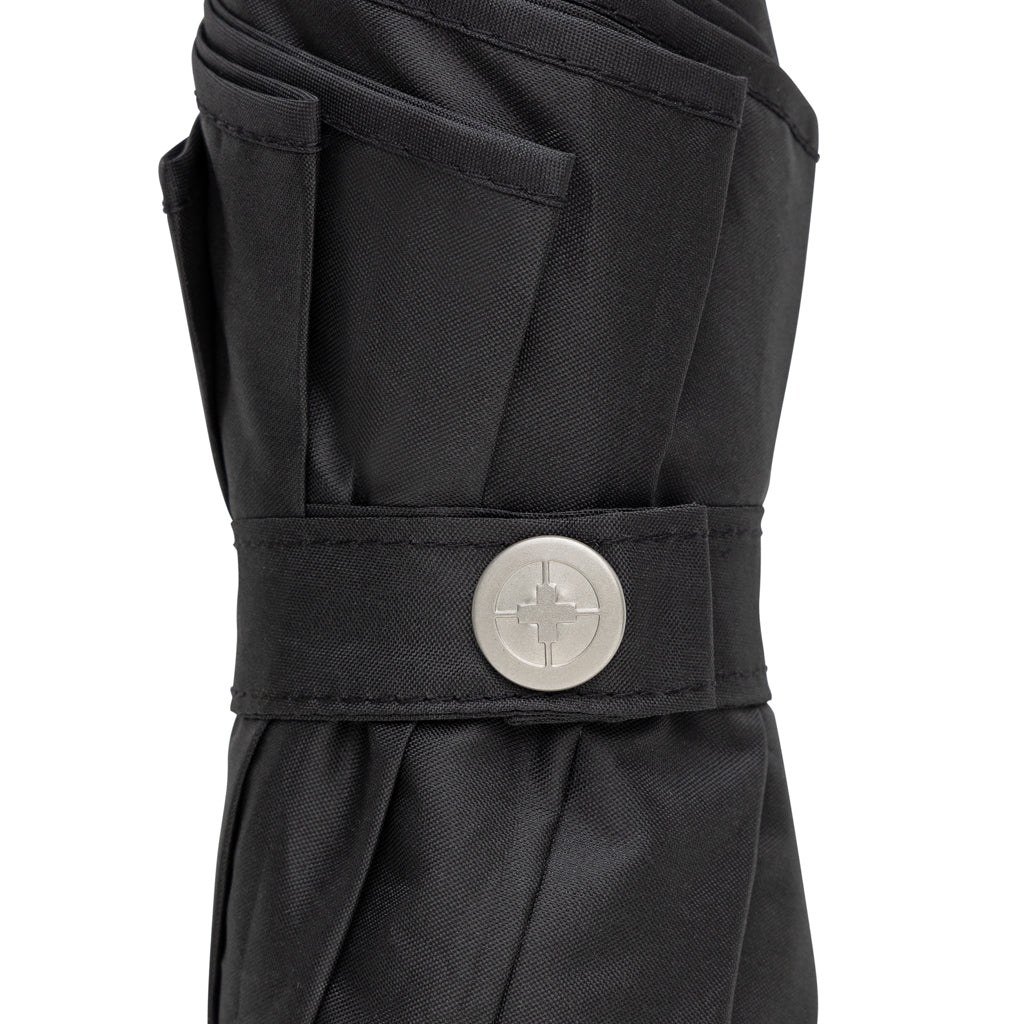 Swiss Peak Vito Aware™ RPET 21 inch auto open/close umbrella - Black
