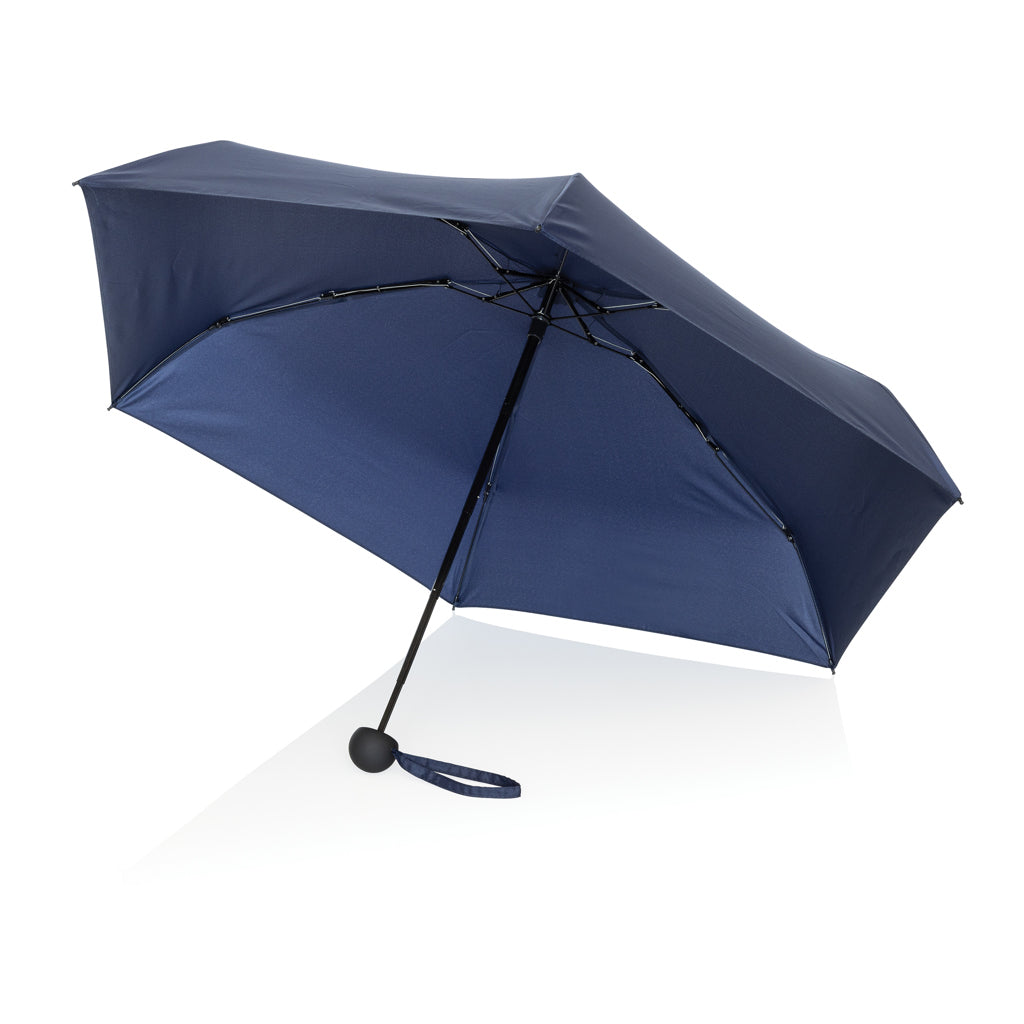 19.5' Aware™ RPET super mini manual 190T Pongee umbrella - Navy