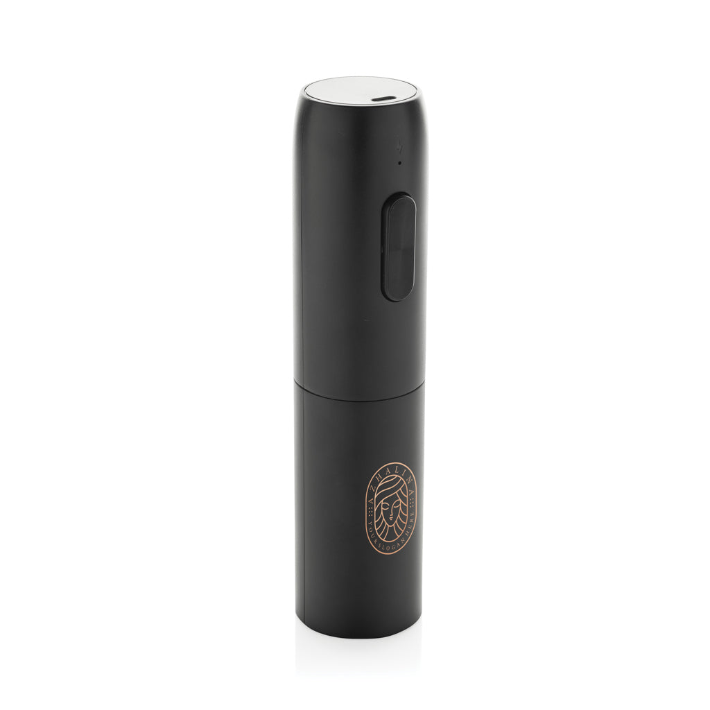 Vino re-chargeable electric wine opener - Black