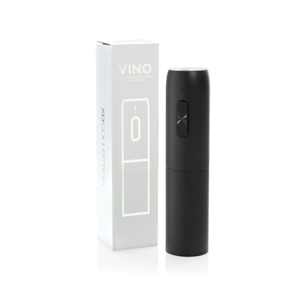 Vino re-chargeable electric wine opener - Black