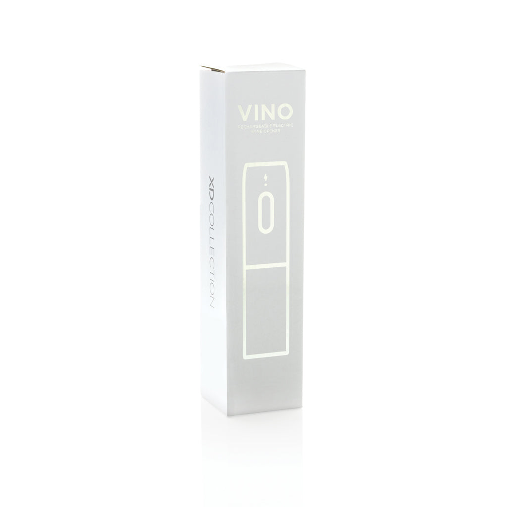 Vino re-chargeable electric wine opener - Black