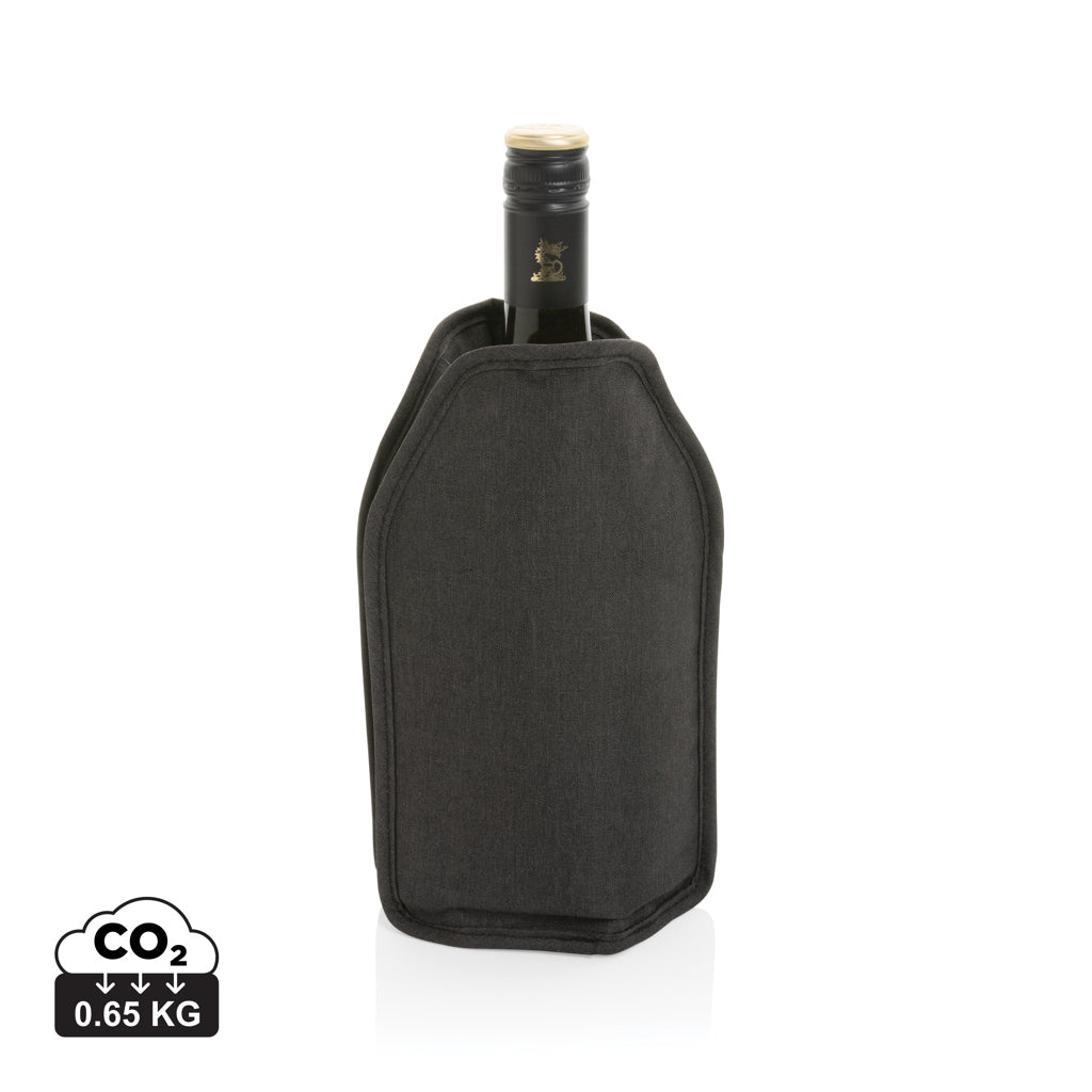 Vino AWARE™ RPET wine cooler sleeve - Black