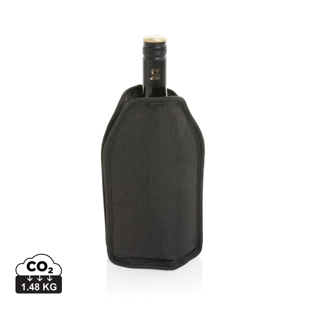 Vino AWARE™ RPET wine cooler sleeve - Black