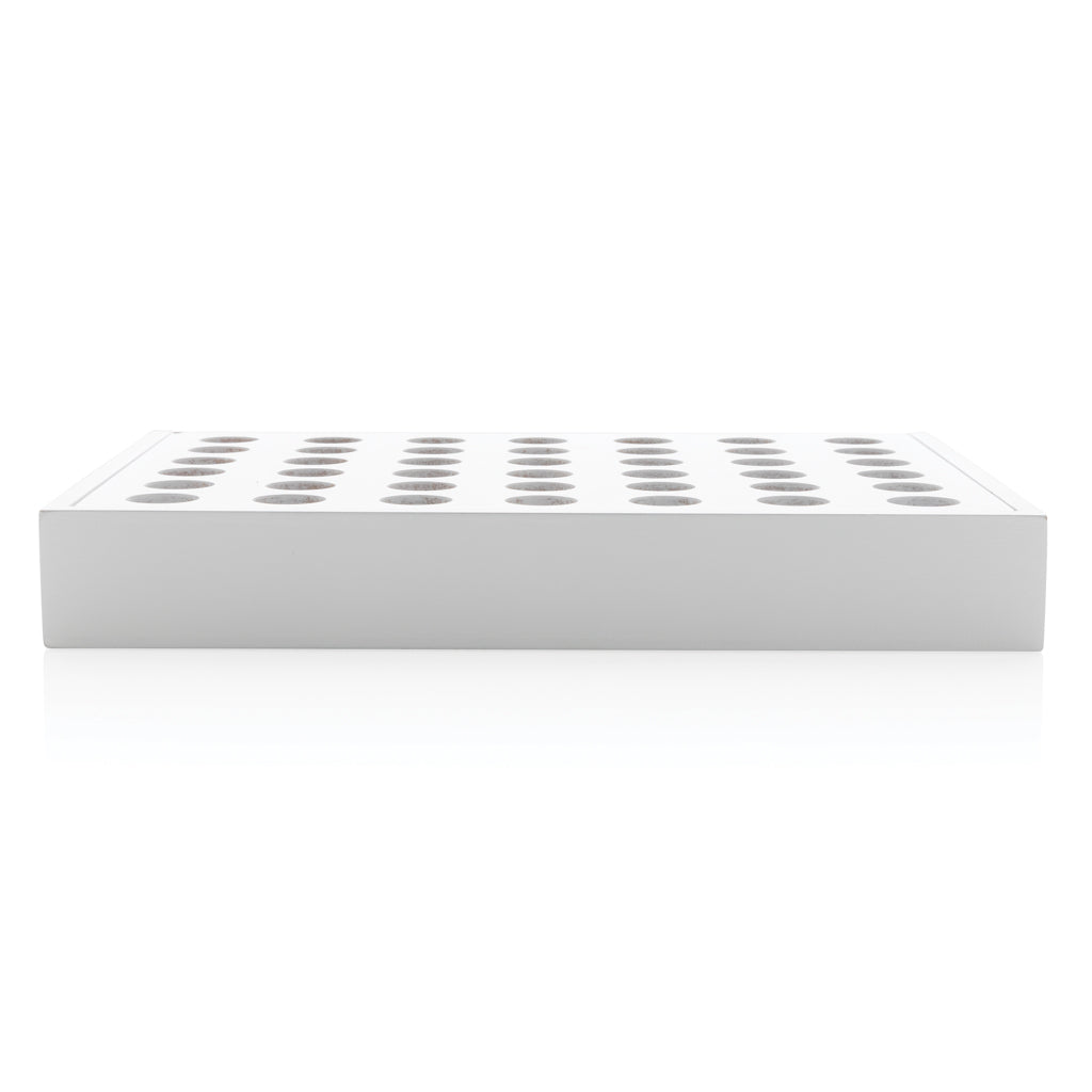 Connect four wooden game - White