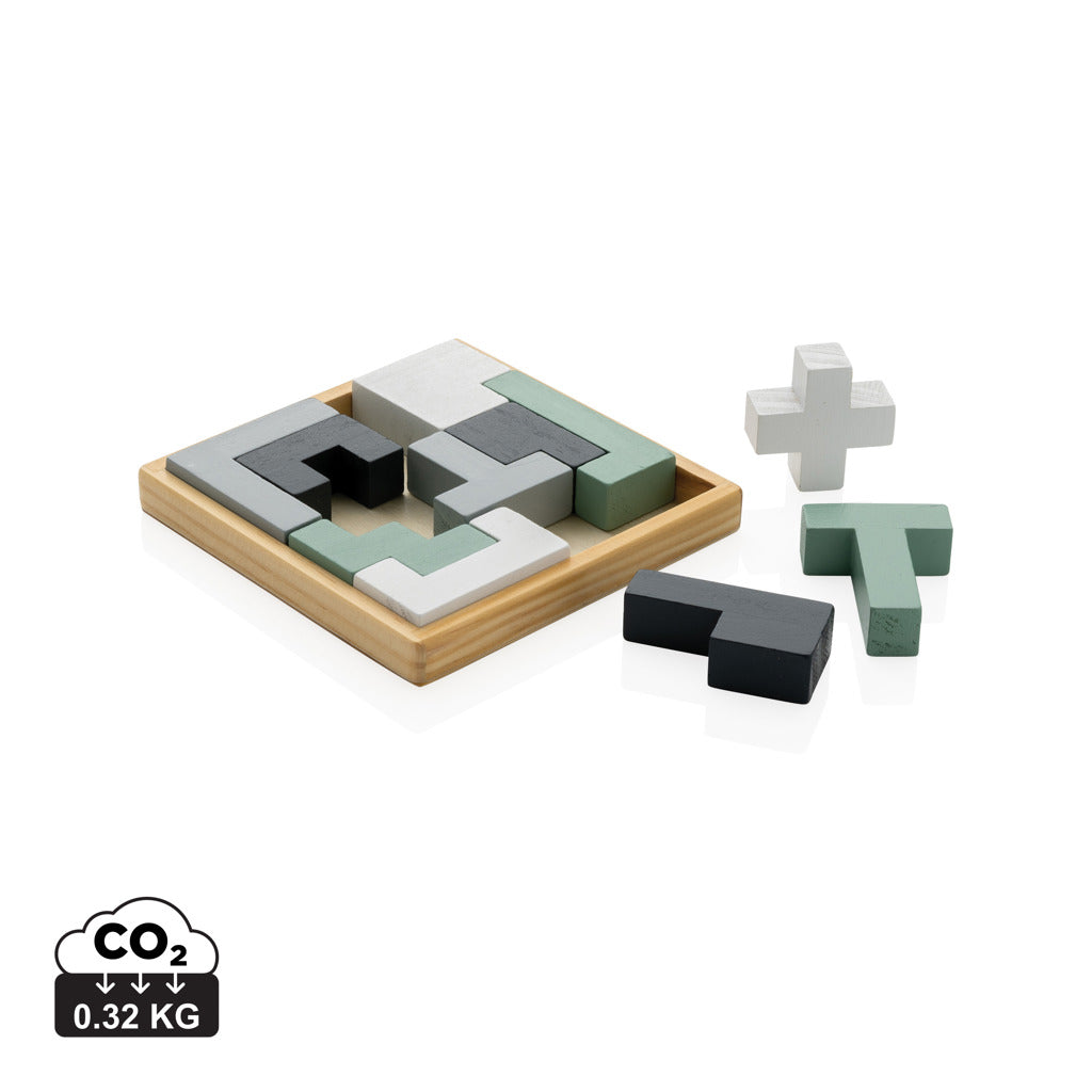 Cree wooden puzzle - Brown