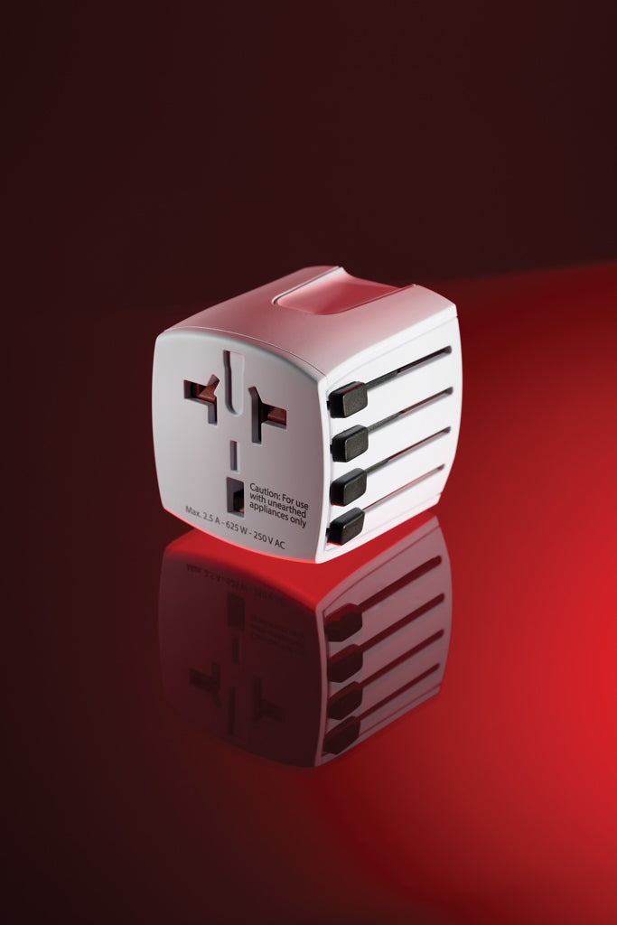SKROSS World Travel Adapter MUV Micro - White