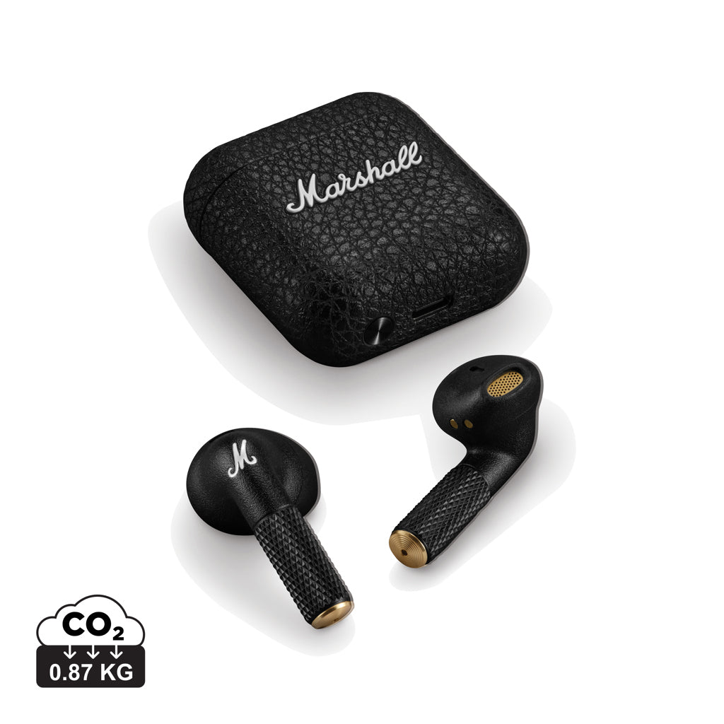 Marshall Minor IV 30H+ TWS Earbuds - Black