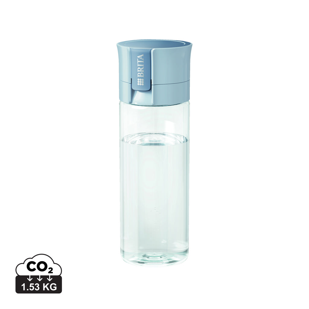 BRITA VITAL Water filter bottle incl. 2 filters 600ML - Light Blue