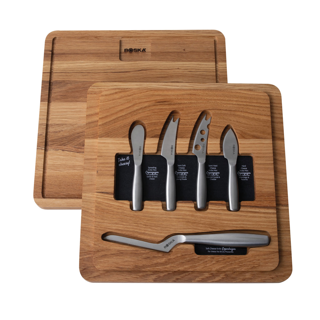 BOSKA Ultimate Cheese Set Small Copenhagen - Brown
