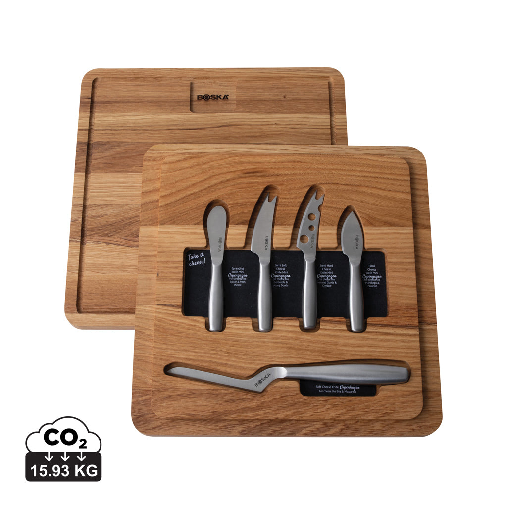 BOSKA Ultimate Cheese Set Small Copenhagen - Brown
