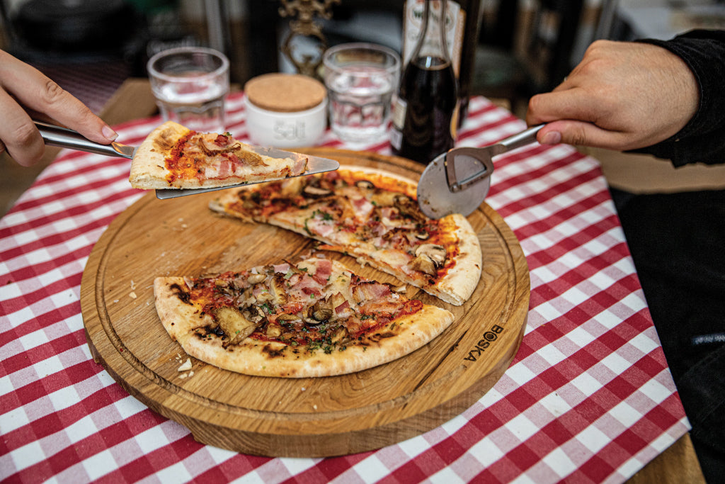 BOSKA Pizza Set Copenhagen - Steel