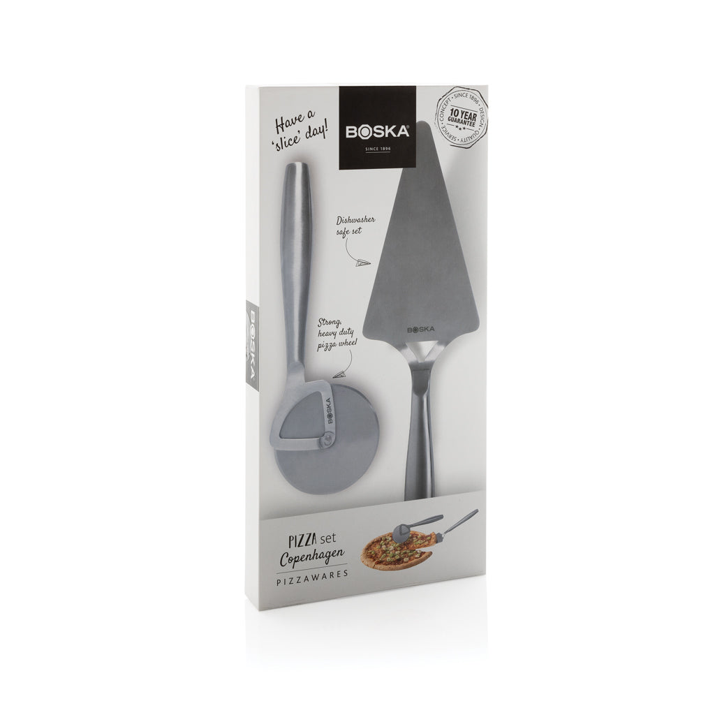 BOSKA Pizza Set Copenhagen - Steel