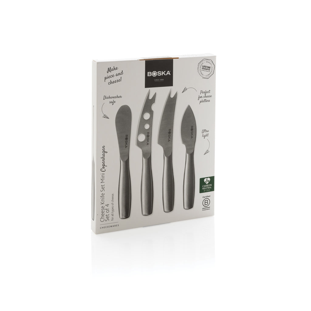 BOSKA Cheese Knife Set Mini Copenhagen - Steel