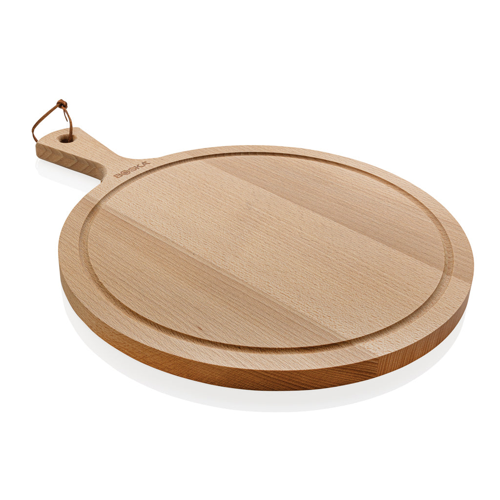 BOSKA Serving Board Round Amigo L - Brown