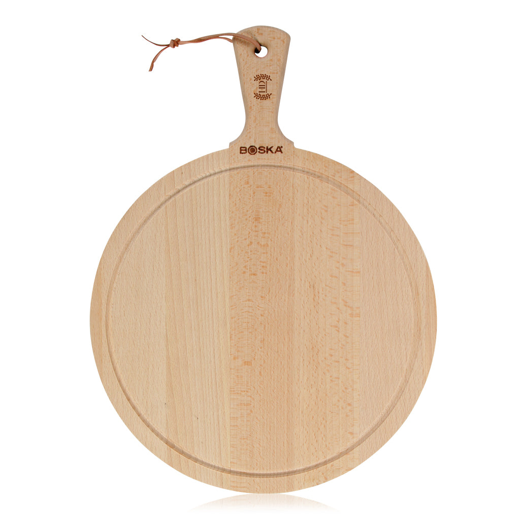BOSKA Serving Board Round Amigo L - Brown