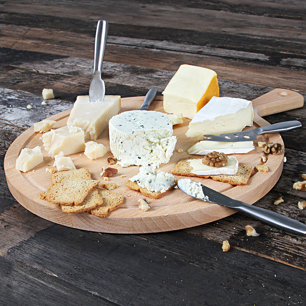 BOSKA Serving Board Round Amigo L - Brown