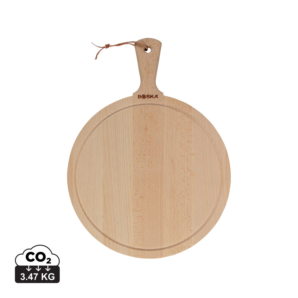 BOSKA Serving Board Round Amigo L - Brown