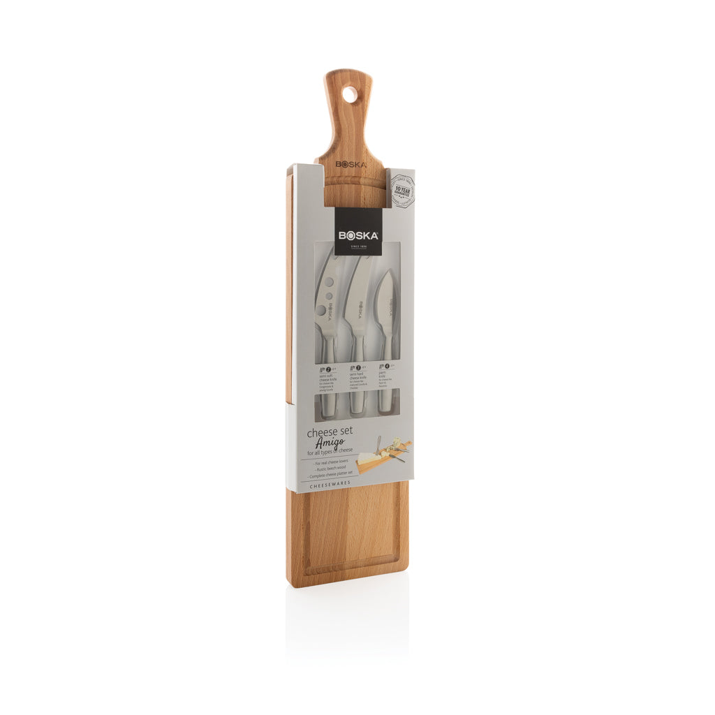 BOSKA Cheese Set Amigo - Brown