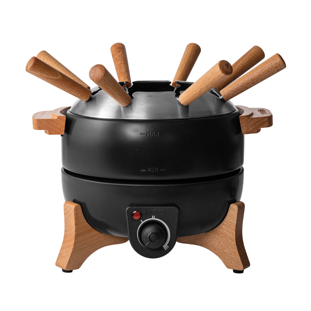 BOSKA Electric Party Fondue Set - 2.3L (EU Type F) - Black