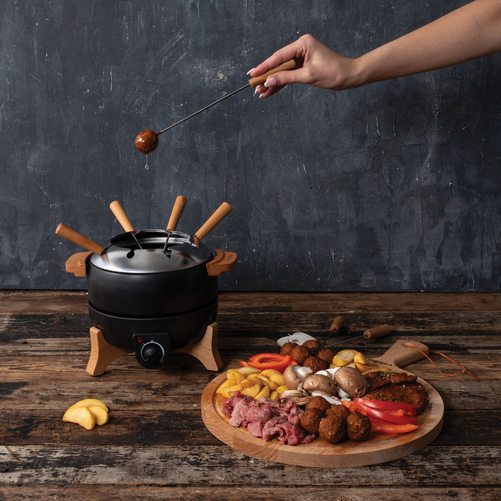 BOSKA Electric Party Fondue Set - 2.3L (EU Type F) - Black