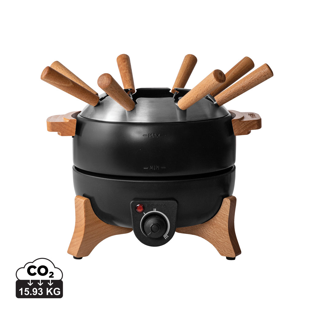 BOSKA Electric Party Fondue Set - 2.3L (EU Type F) - Black