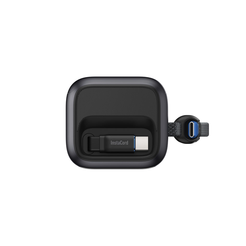Anker Power Bank 25.000 mah 165W, Built-in retractable cable - Grey