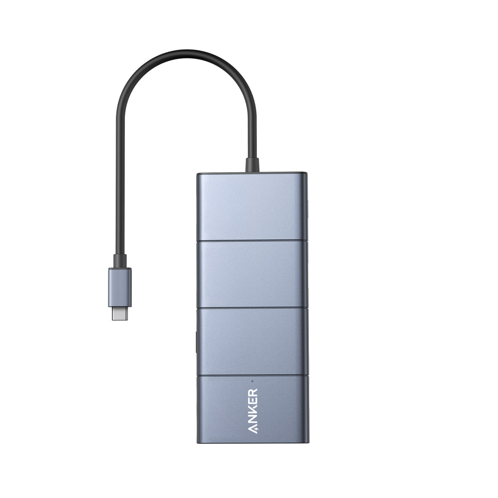 Anker PowerExpand 11-in-1 USB-C PD 10Gbps Data Hub - Grey