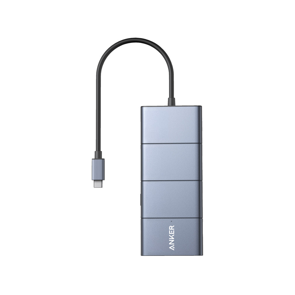 Anker PowerExpand 11-in-1 USB-C PD 10Gbps Data Hub - Grey