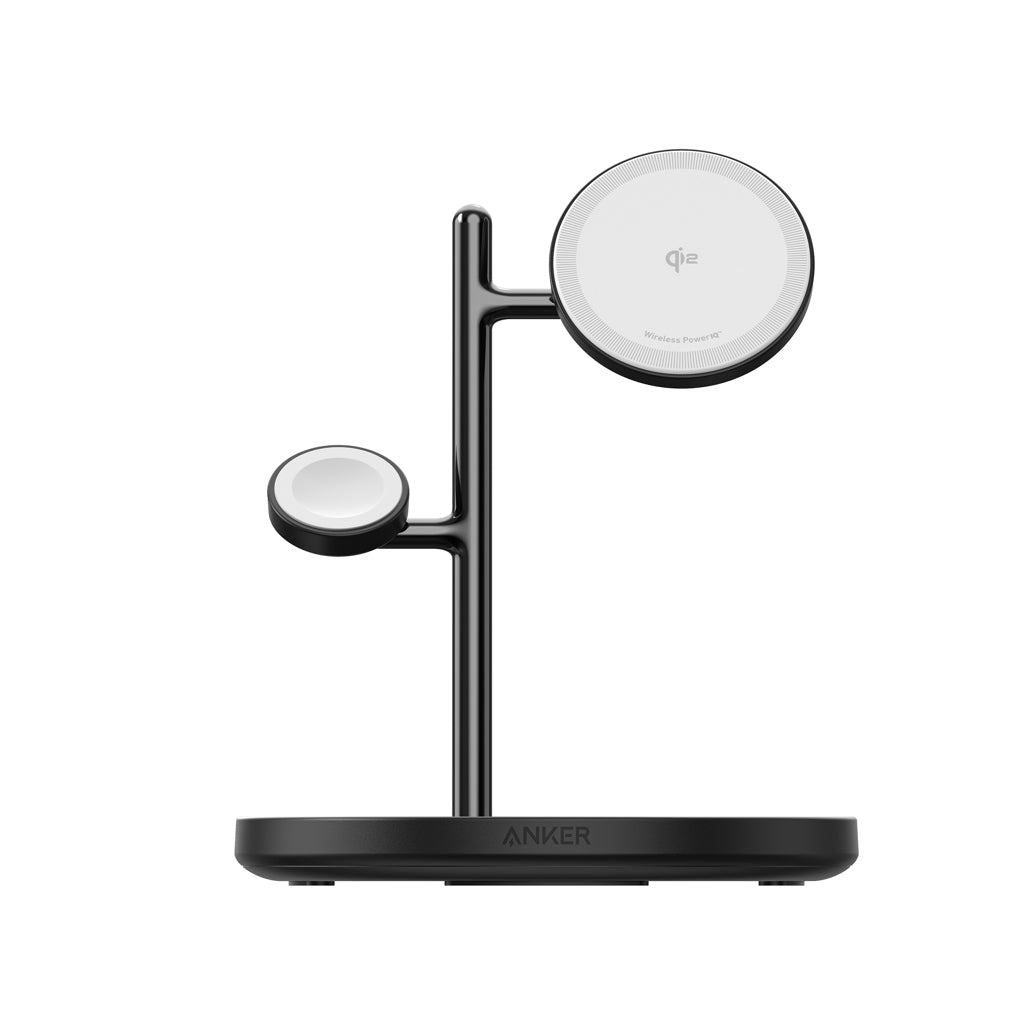 Anker MagGo Wireless Charging Stand (3-in-1 Stand) - Black