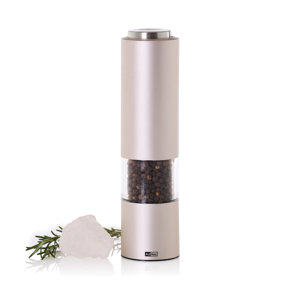 AdHoc eMill.3 Electric pepper or salt mill - Light Grey