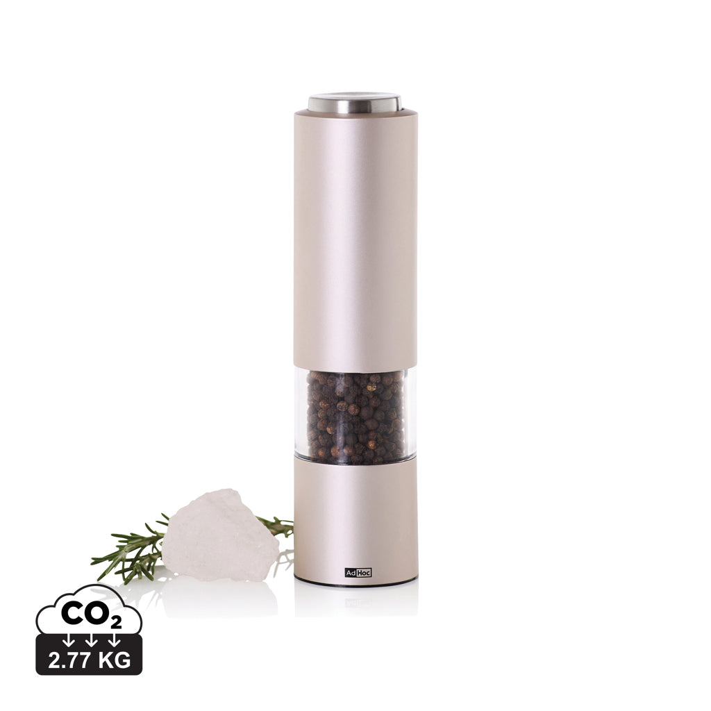 AdHoc eMill.3 Electric pepper or salt mill - Light Grey