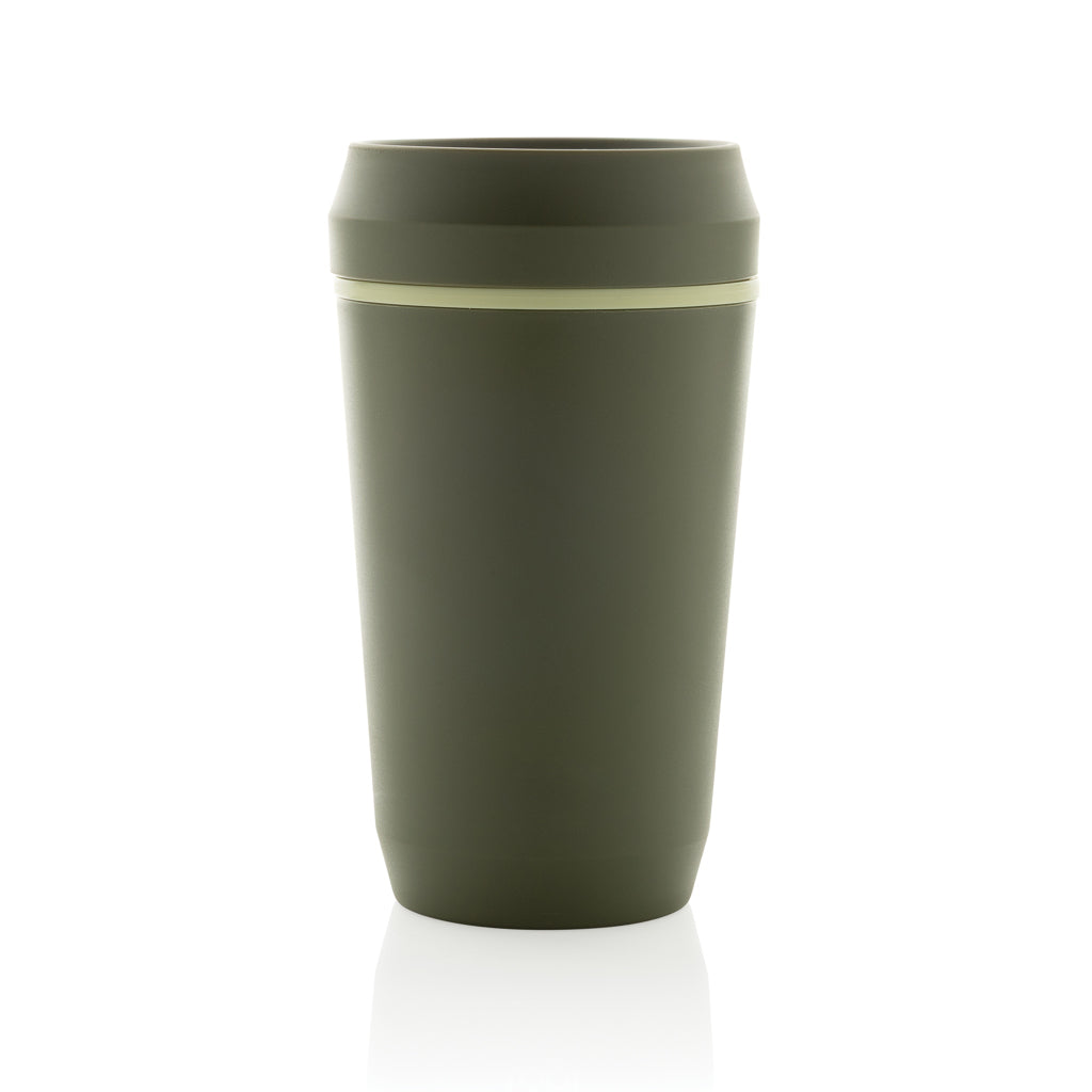 Topl Recycled Plastic To Go Tumbler Patented 360 Lid 354ml - Green