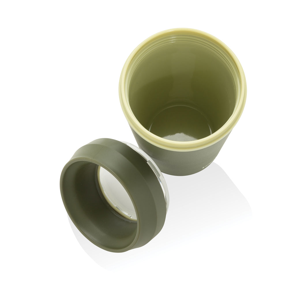 Topl Recycled Plastic To Go Tumbler Patented 360 Lid 354ml - Green