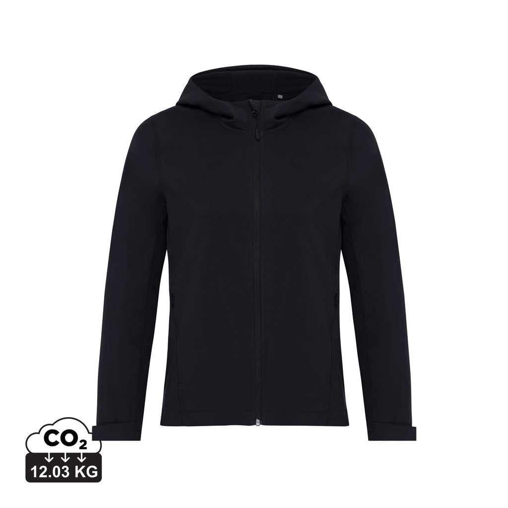 IQONIQ Makalu women recycled polyester soft shell jacket - Black