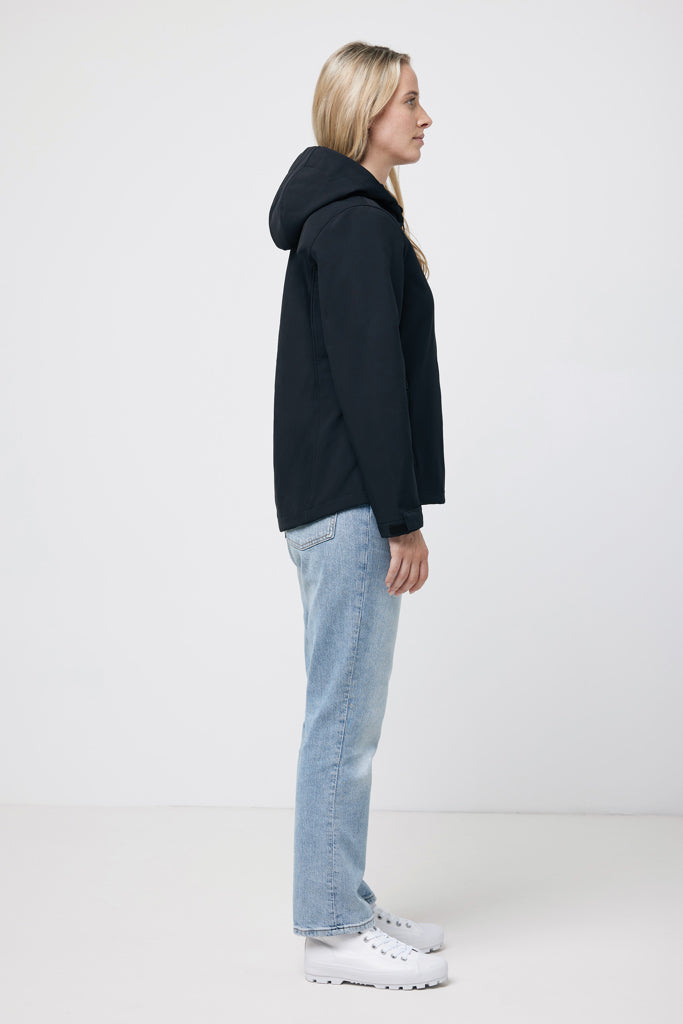 IQONIQ Makalu women recycled polyester soft shell jacket - Black