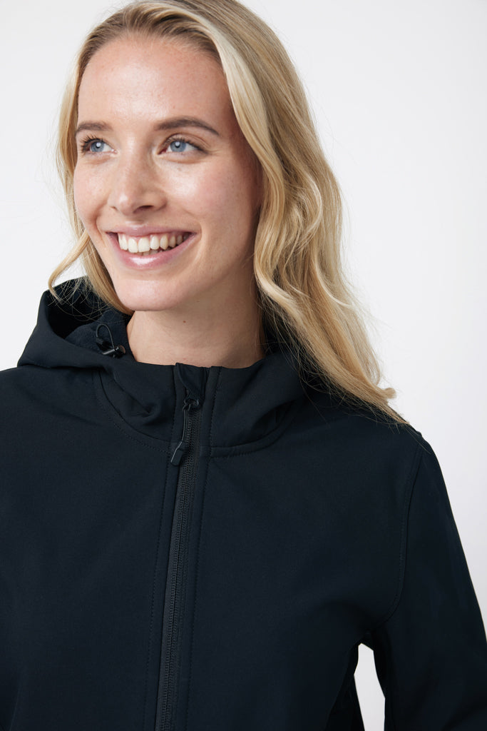 IQONIQ Makalu women recycled polyester soft shell jacket - Black