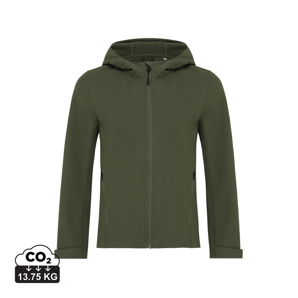 IQONIQ Makalu women recycled polyester soft shell jacket - Khaki