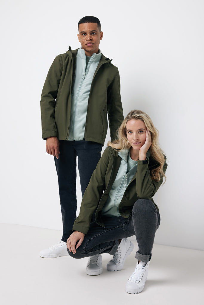 IQONIQ Makalu women recycled polyester soft shell jacket - Khaki