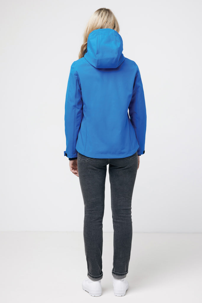 IQONIQ Makalu women recycled polyester soft shell jacket - Royal Blue