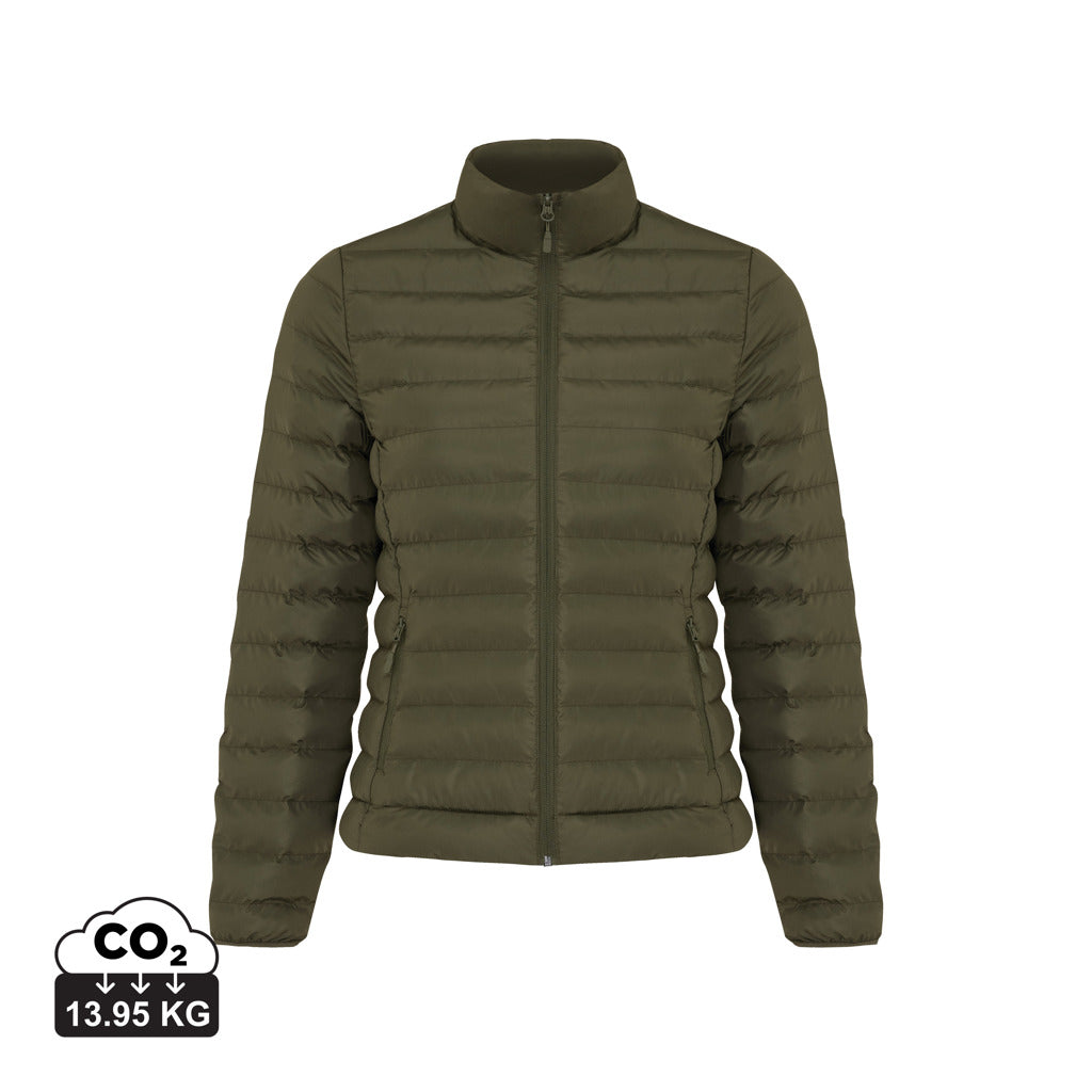 IQONIQ Maiko women recycled polyester padded jacket - Khaki