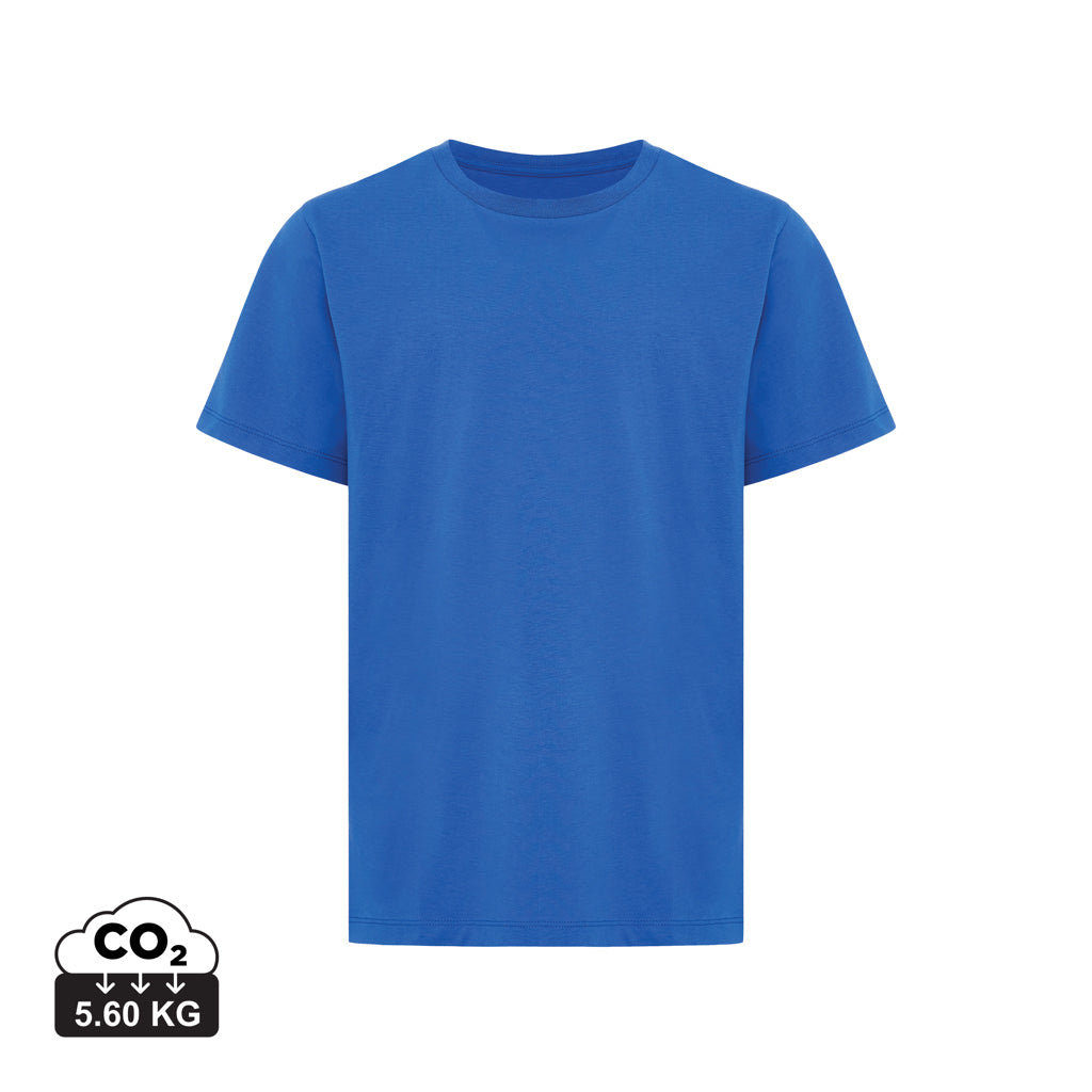 IQONIQ Koli kids lightweight recycled cotton t-shirt - Royal Blue