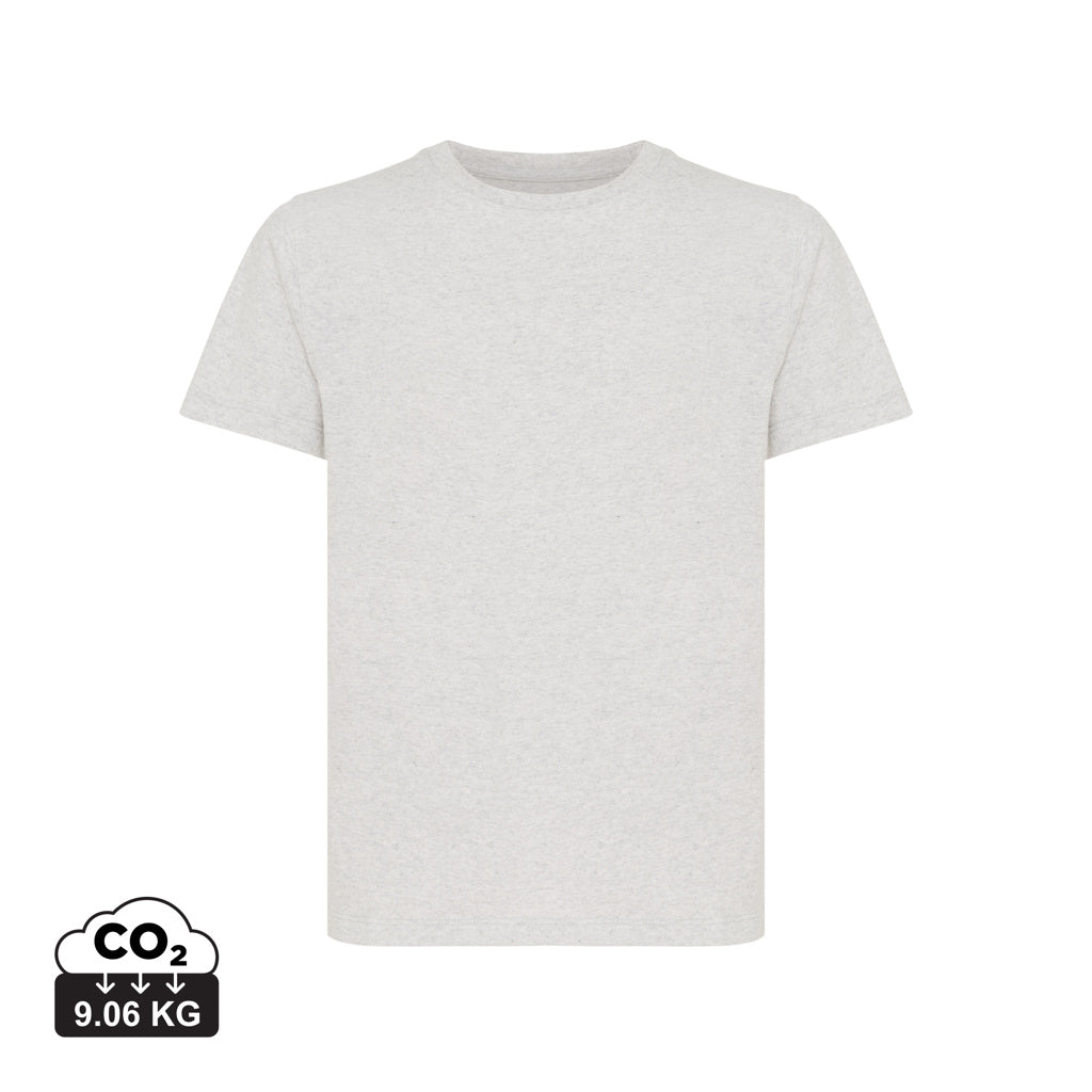 IQONIQ Koli kids lightweight recycled cotton t-shirt - Light Heather Grey