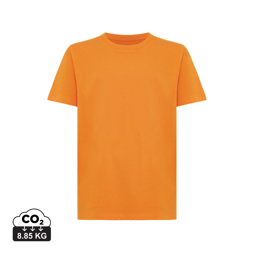 IQONIQ Koli kids lightweight recycled cotton t-shirt - Orange