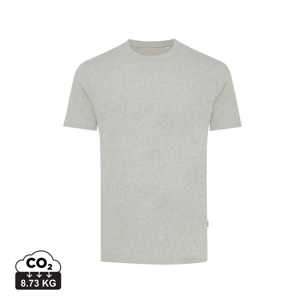 IQONIQ Manuel recycled cotton t-shirt undyed - Heather Grey