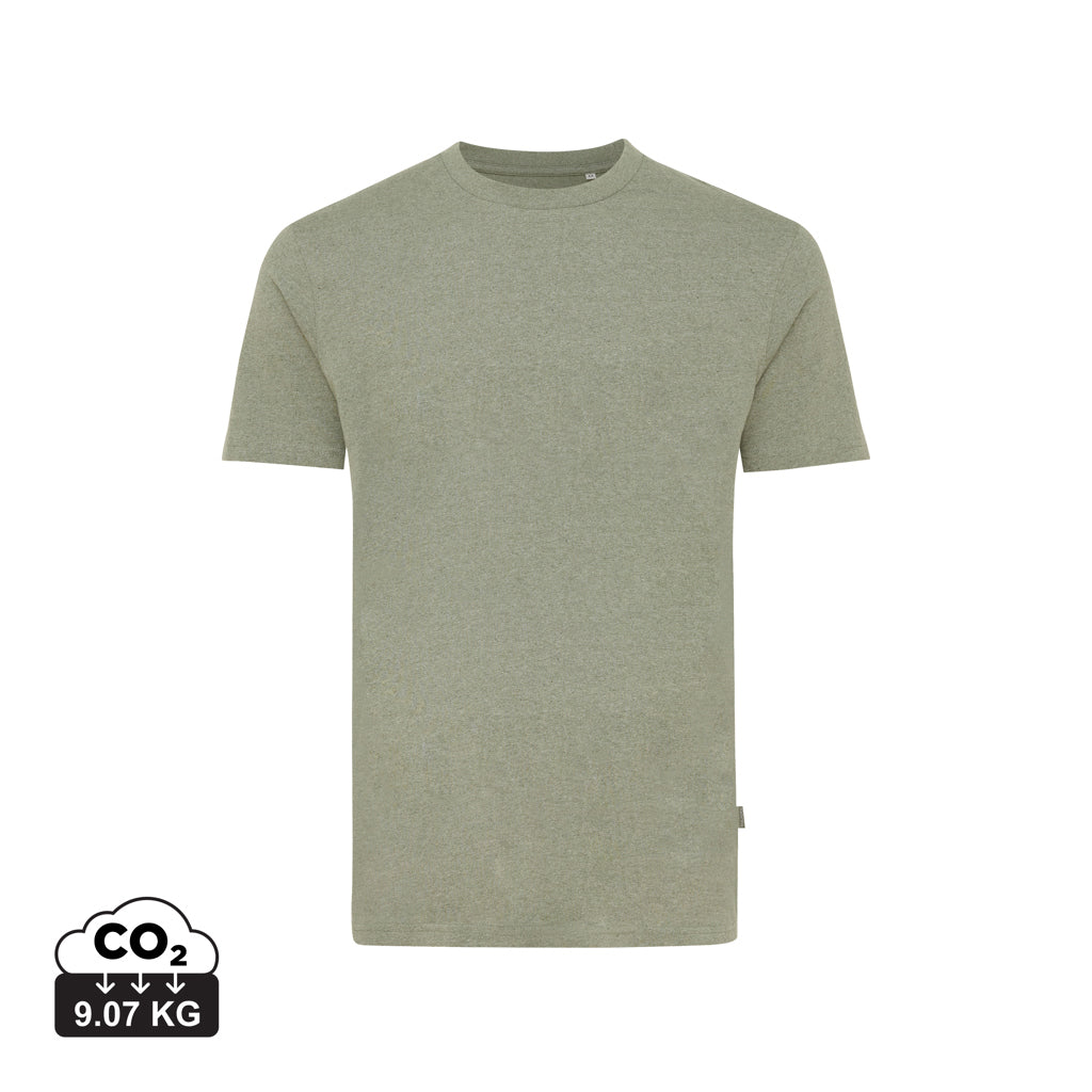 IQONIQ Manuel recycled cotton t-shirt undyed - Heather Green