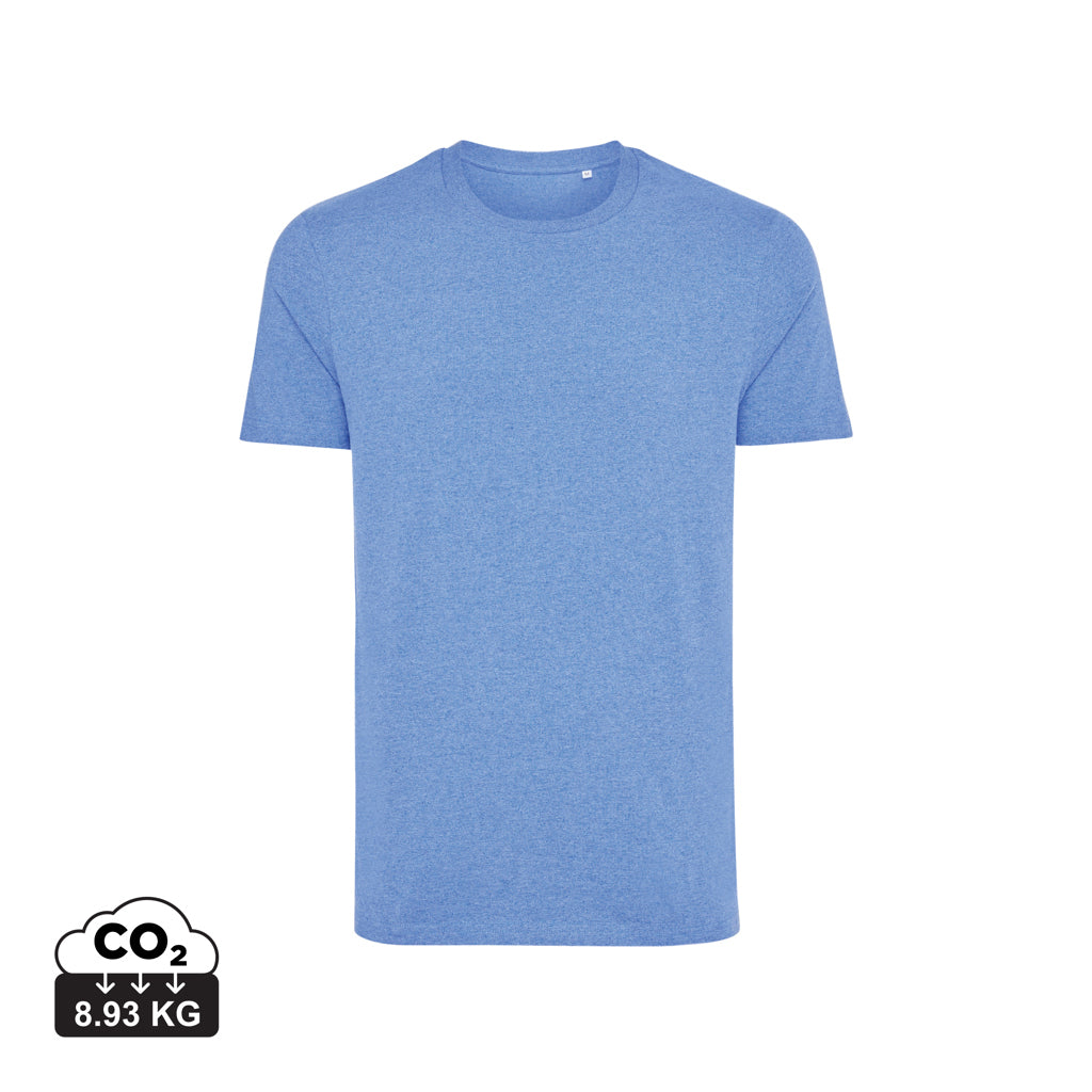 IQONIQ Manuel recycled cotton t-shirt undyed - Heather Blue