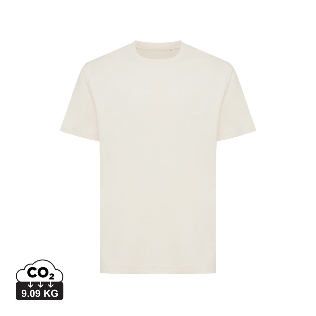 IQONIQ Kakadu relaxed recycled cotton t-shirt - Natural Raw
