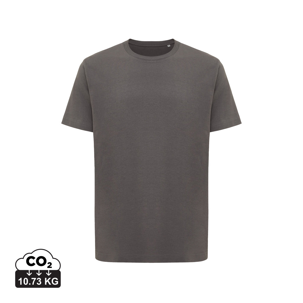 IQONIQ Kakadu relaxed recycled cotton t-shirt - Anthracite