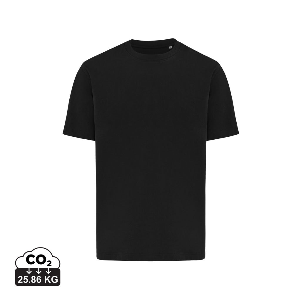 IQONIQ Nikko heavyweight recycled cotton t-shirt - Black
