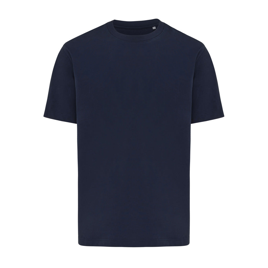 IQONIQ Nikko heavyweight recycled cotton t-shirt - Navy